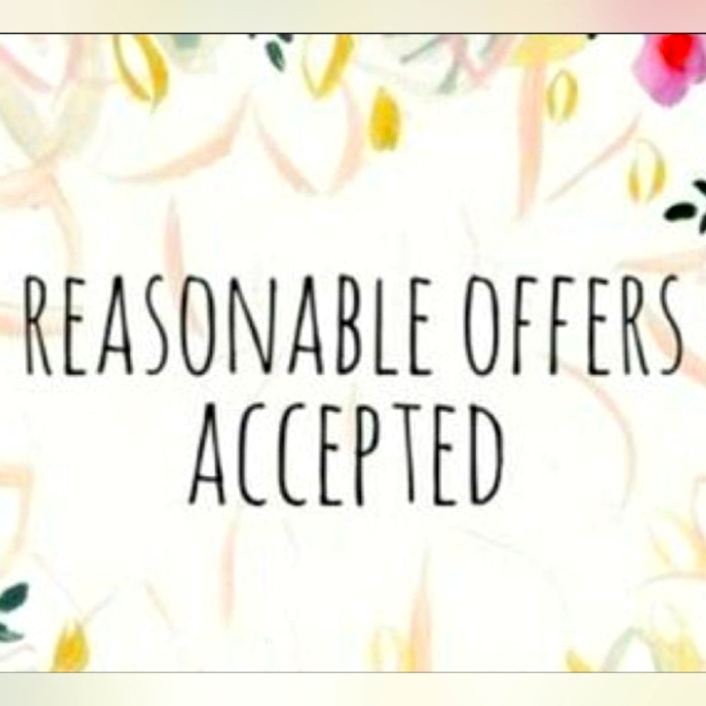 Most reasonable offers accepted!!